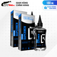 Chai 90ml Gel bôi trơn hậu môn mát lạnh - Shell Supermen Cooling - Bộ 2 chai - 180ml