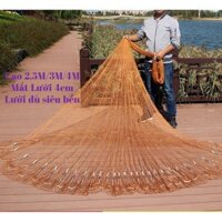 chài bắt cá 2.5kg bung 5m siêu nhậy