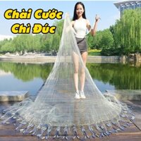 Chài Bắt Cá Sợi Cước Đường Kính 8m nặng 2 kg và 4kg 5kg