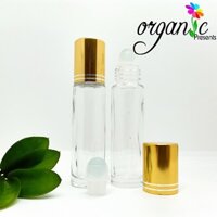 CHAI BI LĂN THỦY TINH TRONG SUỐT (NẮP VÀNG - SỌC)