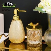 Chai bơm ép gốm DAWEIF Hộp đựng đồ vệ sinh đơn giản rỗng