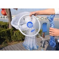 Chài Cá Đĩa Rút Thái Lan Dù Cước.