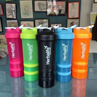 Chai Chai Chai Herbalife Protein, Chai Nước Thể Thao, Chai Lắc Chống Rò Rỉ Cho Máy Trộn Protein- Cốc Xoắn 2 Lớp Chống Trượt - Cốc Lắc Bột Protein Có Bảo Quản