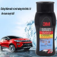 Chai chống bám nước kính, đọng hơi sương trên kính nhà tắm, kính xe hơi 3M Glass Coat Windshield 3M 08889 LT 200ml