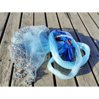 Chài Cước Thái Lan Mắt 1.5cm Bắt Tôm Tép + Cá lòng tong Chân Xích Hàng Thái Lan Chính Hãng 5665hgzzft6368