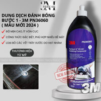 Chai Đánh Bóng Phá Xước Ô Tô Bước 1 3M chính hãng 36060, dung dịch làm bóng, xi đánh bóng xe
