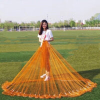 Chài đánh cá sợi dù mắt lưới 1,5cm cao 4m bung 8m nặng 5kg hàng loại 1 siêu bền