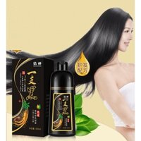Chai dầu gội đầu thảo dược đen tóc 500ml, Chiết xuất gừng tự nhiên,