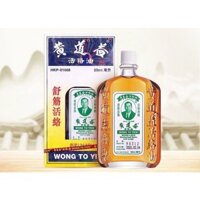 Chai Dầu Nóng Xoa Bóp Wong To Yick (Huỳnh Đạo Ích) Hong Kong 50ml