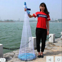 Chài Đĩa Bay Bắt Cá Thái Lan Sợi Cước Dễ Sử Dụng 5665hgzzft6368