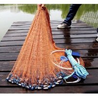 Chài dù chân chì bắt cá Thái Lan bung 3m0 - 4m8 cao cấp
