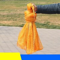 Chài dù vàng chân chì đúc túi sâu cao 2m nặng 2kg chài bắt cá siêu dễ giá rẻ CV-01