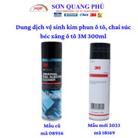 Chai Dung dịch súc béc kim phun xăng 3M 08956 giúp làm sạch cặn bẩn trong lỗ kim phun, buồng đốt, xy lanh SONQUANGPHU323