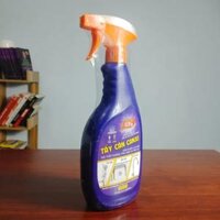 Chai dung dịch tẩy cặn canxi 600G, làm mới nội thất phòng tắm, inox và men sứ - Huy Tưởng Trading