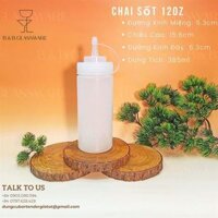 Chai Đựng Sốt Nhựa 12Oz (385ml)