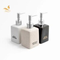 Chai đựng sữa tắm dầu gội, lọ đựng nước rửa tay 250ml bằng sứ