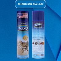 Chai dưỡng nhựa nhám, phục hồi nhựa nhám TOYO, xịt bóng da cao cấp dùng cho oto, xe máy, đồ gia dụng- NSD LARI