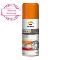 Chai dưỡng sên Repsol Chain Lube 400ml cao cấp