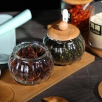 Chai gia vị thủy tinh, đồ dùng nhà bếp