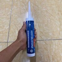 Chai keo Silicon A500 dung tích 300ml màu trắng trong cao cấp, siêu bám dính, siêu bền (KS04)