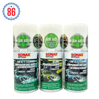 Chai Khử Mùi, Diệt Khuẩn, Làm Sạch Dàn Lạnh Dạng Hơi  Sonax Car A/C cleaner 323600 (100ml)