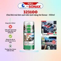 Chai khử mùi làm sạch dàn lạnh dạng hơi Sonax Car A/C Cleaner 100ml 323100