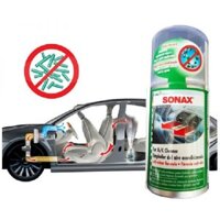Chai Khử Mùi Làm Sạch Dàn Lạnh Sonax Car A/C cleaner Ocean-fresh 323600 (100ml) Khử mùi diệt khuẩn của hệ thống điều hòa