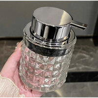 Chai Lọ Chiết Dầu Gội Sữa Tắm Tạo Bọt Tuyết, Chai Đựng Nước Rửa Tay Decor Nhà Tắm KSS