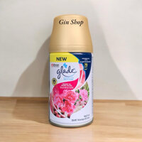 (Chai) Lõi thay thế cho máy xịt thơm phòng tự động Glade hương Hoa Mẩu Đơn 252ml