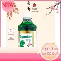 CHAI LỚN Dung dịch vệ sinh, tắm lưng Gynofar 500ml CÓ CHE TÊN