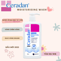 [Chai Lớn] Sữa tắm/rửa mặt dưỡng ẩm Ceradan Moisturising Body Wash 280ml #ceradan #ceramide