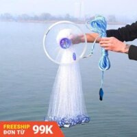 Chài lưới đánh cá 3m chất 8kabsan6