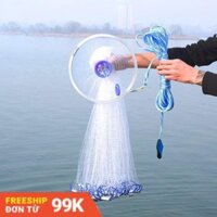 Chài lưới đánh cá 3m6 chất 8kabsan6
