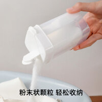 Chai lưu trữ bột nhỏ, chai rỗng đựng bột soda nở, bột axit chanh, chai đo lường gia vị, muối, tinh chất gà, hộp lưu trữ định lượng