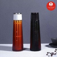 Chai ngâm cà phê Cold Brew Timemore Black 600ml | Kèm que vệ sinh và phễu nhựa đong