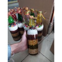 Chai Ngũ cốc phong thủy số 4 ( chai thủy tinh 23~24cm)