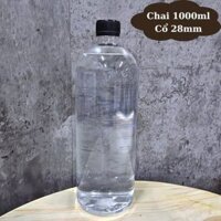 Chai Nhựa PET 1 Lít – Giá Xưởng - Combo 20 Chai Nhựa 1000ml  Đựng Trà Sữa, Mật Ong, Thực Phẩm