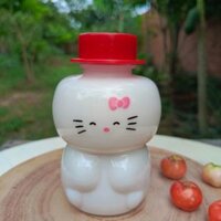 Chai Nhựa PET 350ml  Mèo Hello Kitty | Chai Nhựa 350ml Mèo Hello Kitty