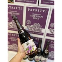 Chai Nước ép nho Patritti Sparkling Grape Juice 750ml