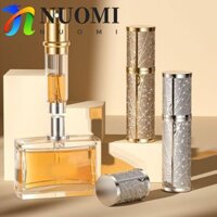 Chai nước hoa bằng da NUOMI, Chai nước hoa làm đầy đáy bằng da Fine Mist, Bình xịt rỗng tự bơm Chai nước hoa 5ml Hộp đựng mỹ phẩm dạng lỏng