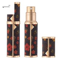 Chai nước hoa bằng da STATIONERYSTUDIO, Bình xịt nước hoa có thể đổ đầy dưới cùng, Bình xịt Mini siêu mịn chống rò rỉ cầm tay nhỏ gọn tại nhà