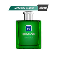 Chai Nước Hoa Nam Cao Cấp ROMANO Classic Pour Homme EDT 100ml dầu thơm nam