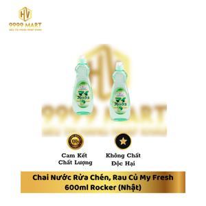 Chai nước rửa bát chén, rau củ My Fresh 600ml