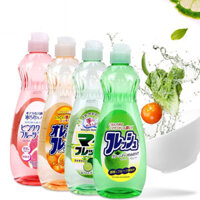 Chai nước rửa chén bát hương hoa quả 600ml Rocket nội địa Nhật Bản