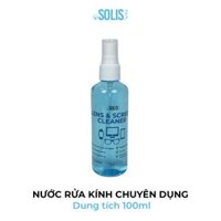 Chai nước rửa mắt kính chuyên dụng Solis 100ml
