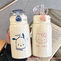 Chai nước Sanrio Hello Kitty Chai giữ nhiệt cách nhiệt bằng thép không gỉ dành cho người lớn Thiếu niên & Trẻ em
