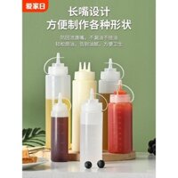 Chai nước sốt ép, nước sốt salad cà chua, chai nhựa có vòi, chai dầu thương mại, chai nước sốt gia đình, chai gia vị