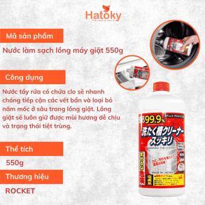 Chai nước tẩy lồng giặt 550g Rocket