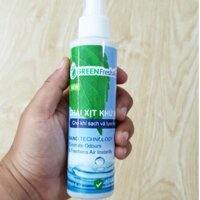 Chai nước xịt khử mùi Green Fresh Air xịt diệt nấm diệt vi khuẩn trên tay hiệu quả an toàn đã được kiểm chứng