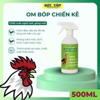Chai Om Bóp Cho Chiến Kê Đỏ Khoẻ, Dày Da 500ml - T112